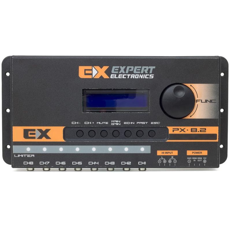 Processador De Audio Automotivo Expert Px 8.2 Hi Input 8c